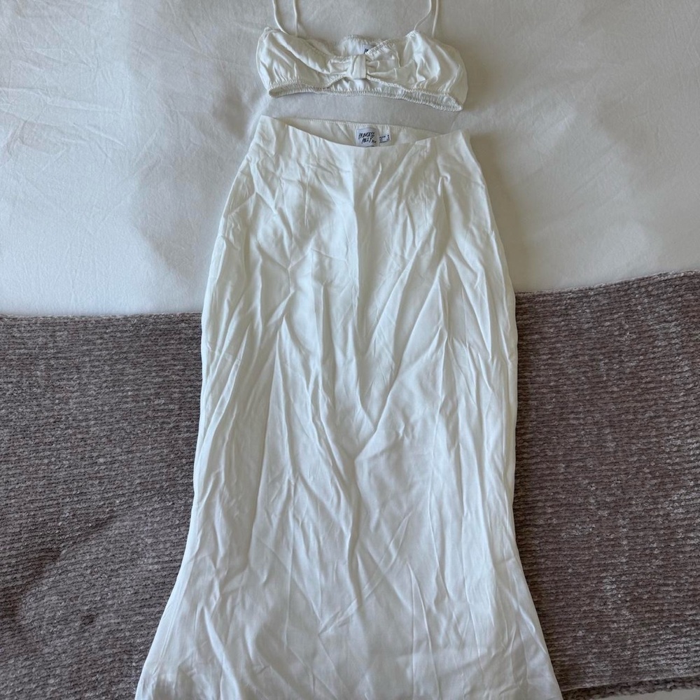 Princess Polly Cream Two-Piece Set